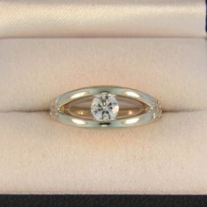 CroppedImage400400 Bens custom diamond ring