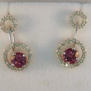 Umbalite Garnet Earrings