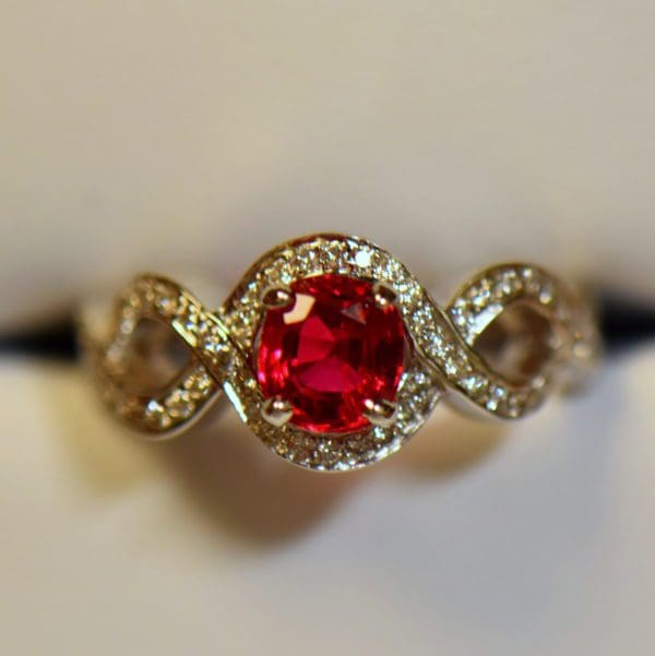 Namya Jedi Red Spinel and Diamond Ring 2