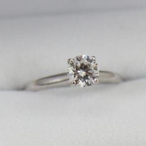 75ct Certified Round Diamond Solitaire I1 G