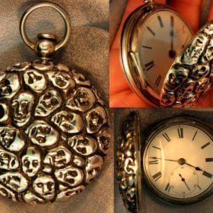 lalique esque pocket watch