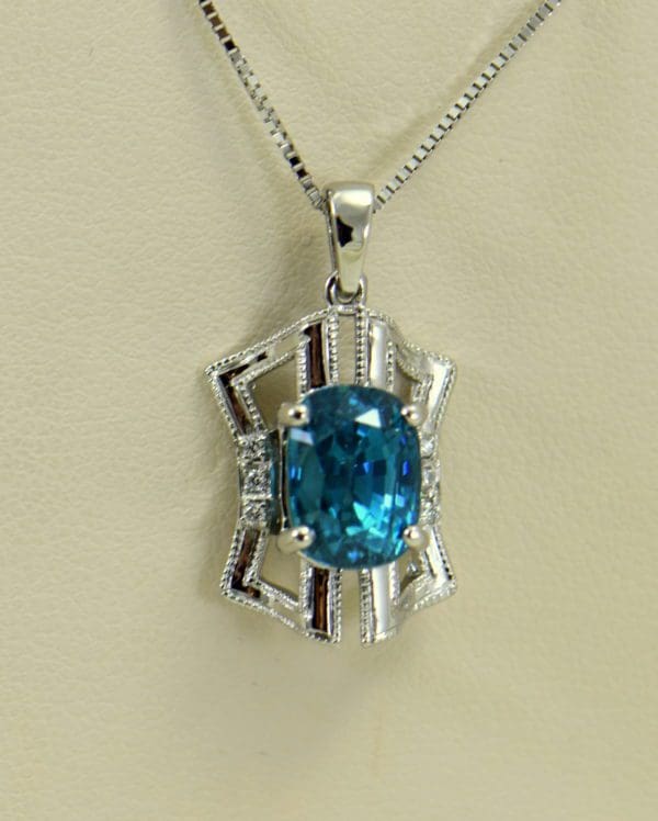 custom deco styled blue zircon pendant 5.JPG