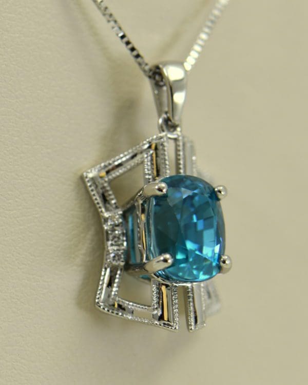 custom deco styled blue zircon pendant 6.JPG