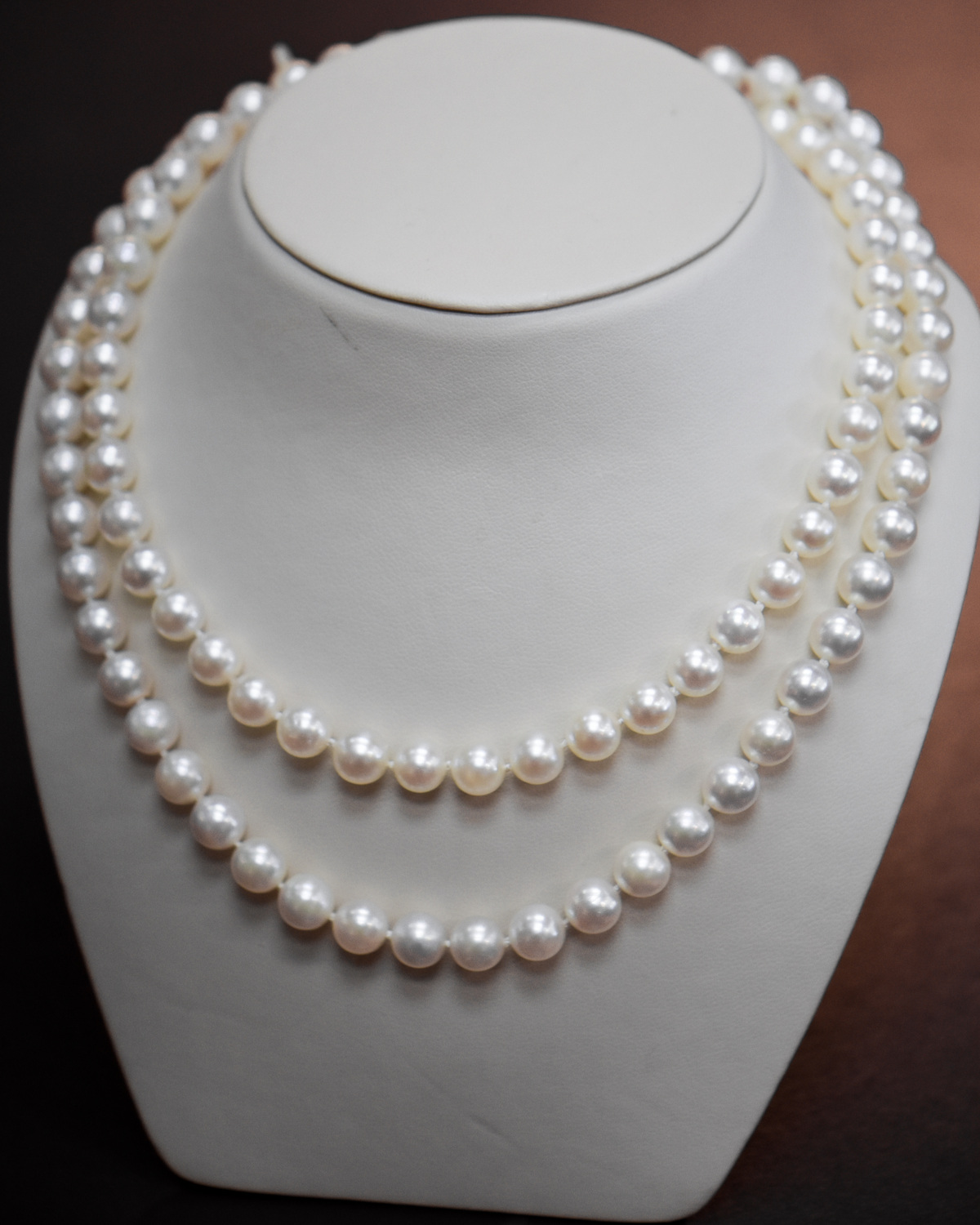 Buy Layered Pearl Strand Necklace, Simple Freshwater Pearl Necklace for  Women, 2 Strand Wedding Bridal Jewelry for Bridesmaids Gifts Online in  India - Etsy