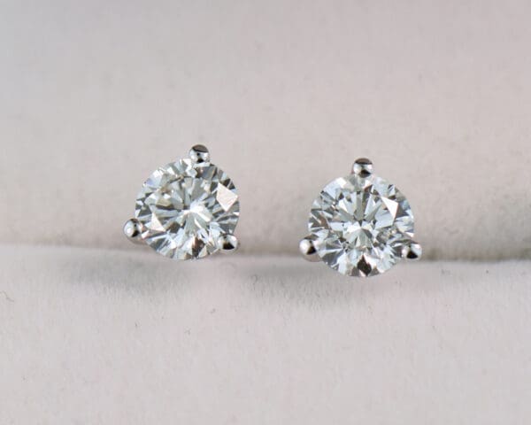 1ctw lab created diamond martini stud earrings 5