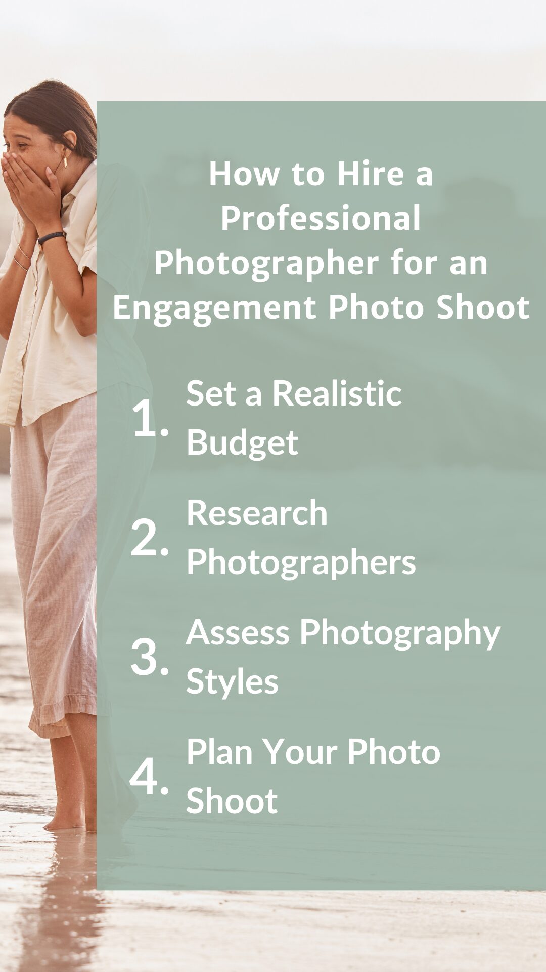 Pinterest Pin FWCJ How to Hire a Professional Photographer for an Engagement Photo Shoot