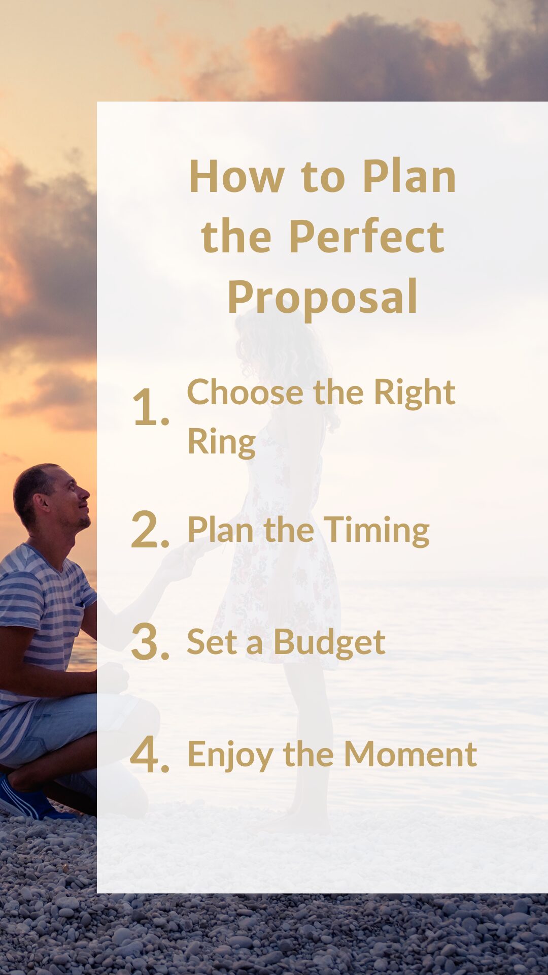 Pinterest Pin FWCJ How to Plan the Perfect Proposal